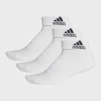 MEIAS ADIDAS CUSHIONED ANKLE 3X - BRANCO